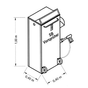 Mobiles Vorsprhgert „Waschbr Spezial”